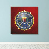 [150] FBI Special Edition Leinwanddruck (Insitu (Holzboden))