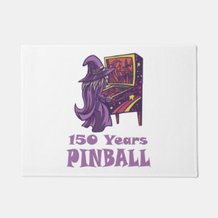 150 Jahre Pinball-Zauberer Arcade Geburtstag Fußmatte