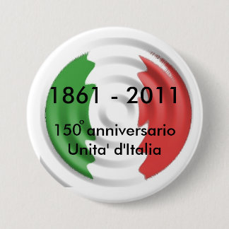 150. Jahrestag der Einigung Italiens, 1861 ... Button