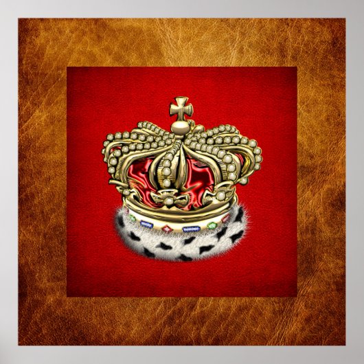 [150] Prinz [König] Königliche Krone [Fur+Gold][Ro Poster (Vorne)