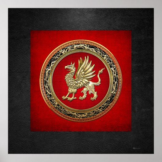 [150] Sacred Gold Griffin Poster (Vorne)