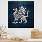 [150] Sacred Silver Griffin Poster (Küche)