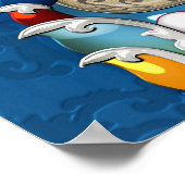 [150] Tibetischer Thangka - Wrathful Deity Hayagri Poster (Ecke)