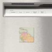 15152 Südamerika politisch Magnet (In Situ (Geschirrspüler))