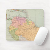 15152 Südamerika politisch Mousepad (Mit Mouse)