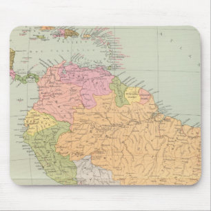 15152 Südamerika politisch Mousepad