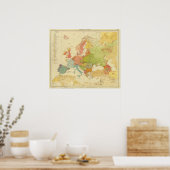 1516 Europäische Ethnographie Poster (Küche)