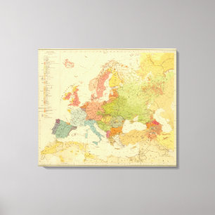 1516 europäische ethnographische leinwanddruck