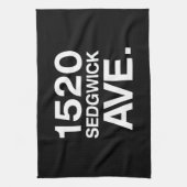1520 SEDGWICK AVE. GESCHIRRTUCH (Vertikal)