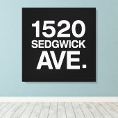 1520 SEDGWICK AVE. LEINWANDDRUCK (Insitu (Holzboden))