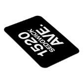 1520 SEDGWICK AVE. MAGNET (Rechte Seite)