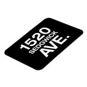 1520 SEDGWICK AVE. MAGNET (Linke Seite)