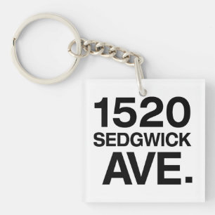 1520 SEDGWICK AVE. SCHLÜSSELANHÄNGER