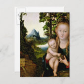 1525, Madonna und Kind Postkarte (Vorne/Hinten)