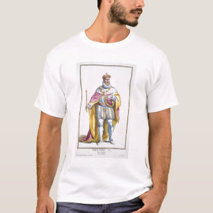 (1527-98) König Philip-II Spanien von 'Receuil De T-Shirt