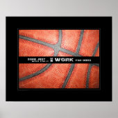 #152 (Matte) Basketball-Poster Poster (Vorne)