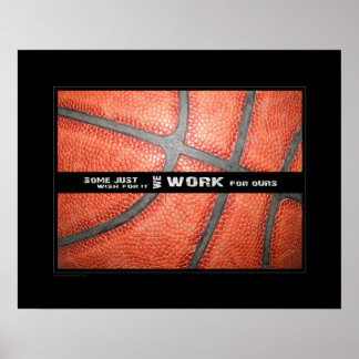 #152 (Matte) Basketball-Poster Poster