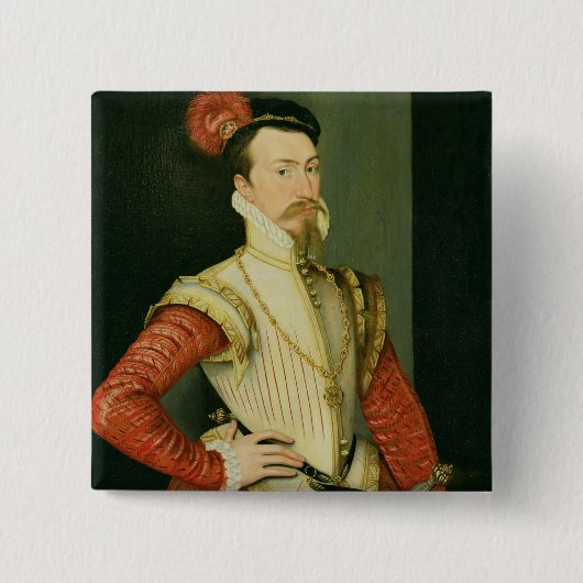 (1532-88) 1. Graf Roberts Dudley Leicester, c.1 Button (Vorderseite)