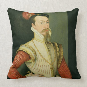 (1532-88) 1. Graf Roberts Dudley Leicester, c.1 Kissen