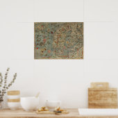 1538 Meereskarte Poster (Küche)