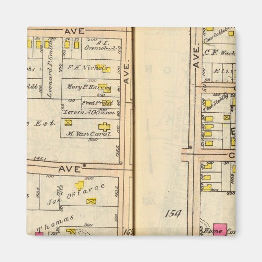 154155 New Rochelle Magnet (Vorne)