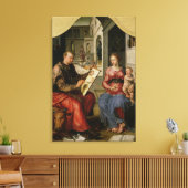 1545, St. Luke Painting the Jungfrau Leinwanddruck (Insitu (Wohnzimmer))