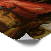 1545, St. Luke Painting the Jungfrau Poster (Ecke)