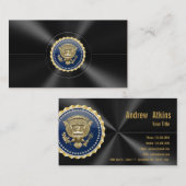 [154] Abzeichen des Präsidenten [PSB] Visitenkarte (Vorne/Hinten)