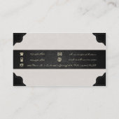 [154] Abzeichen des Präsidenten [PSB] Visitenkarte (Rückseite)