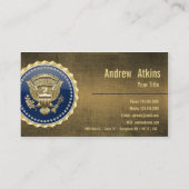 [154] Abzeichen des Präsidenten [PSB] Visitenkarte (Rückseite)