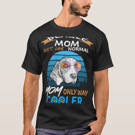 154 Beagle Mama Cooler T-Shirt (Vorderseite)