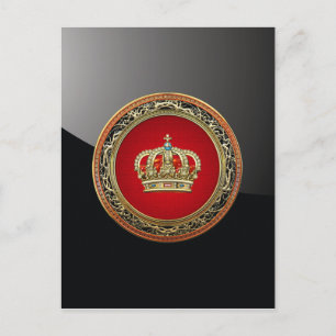 [154] Belgien: Prinzessin King-Queen Crown Postkarte