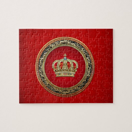 [154] Belgien: Prinzessin King-Queen Crown Puzzle (Horizontal)