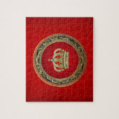 [154] Belgien: Prinzessin King-Queen Crown Puzzle (Vertikal)