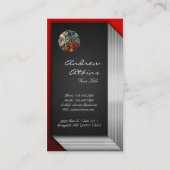 [154] Celtic-heilige Kunst - drei Hunde Visitenkarte (Rückseite)