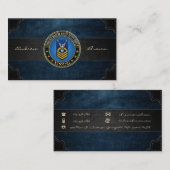 [154] CG: Befehls-Vorlagenobermaat(CMC) Visitenkarte (Vorne/Hinten)