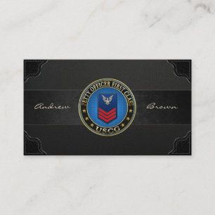 [154] CG: First Class (PO1) von Petty Officer Visitenkarte
