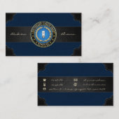 [154] CG: Leutnant (Junior Grade) (LTJG) Visitenkarte (Vorne/Hinten)