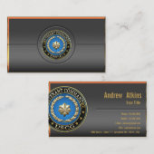 [154] CG: Oberbefehlshaber (LCDR) Visitenkarte (Vorne/Hinten)