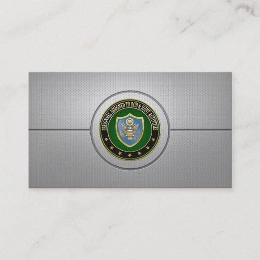 [154] DOD & Joint Activities CSIB Special Edition Visitenkarte (Vorderseite)