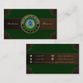 [154] DOD & Joint Activities DUI Special Edition Visitenkarte (Vorne/Hinten)