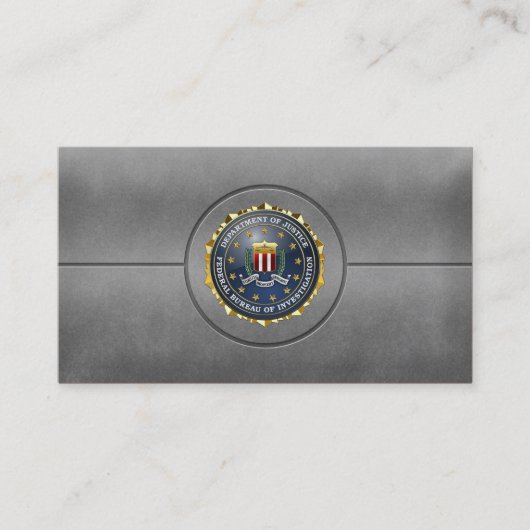 [154] FBI Special Edition Visitenkarte (Vorderseite)