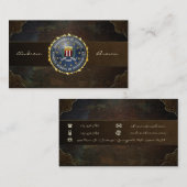 [154] FBI Special Edition Visitenkarte (Vorne/Hinten)