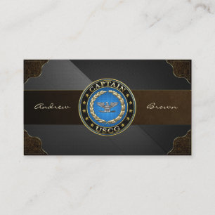[154] Küstenwache: Kapitän (CAPT) Visitenkarte