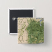 154 Mais/Quadratmeile Button (Vorne & Hinten)