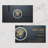 [154] Präsidentenservice-Abzeichen [PSB] Visitenkarte (Vorne/Hinten)