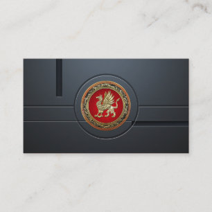 [154] Sacred Gold Griffin Visitenkarte