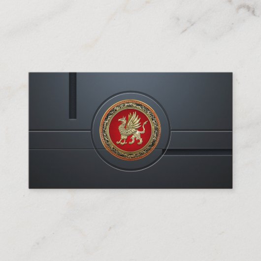 [154] Sacred Gold Griffin Visitenkarte (Vorderseite)