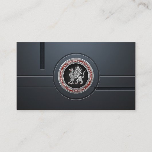 [154] Sacred Silver Griffin Visitenkarte (Vorderseite)