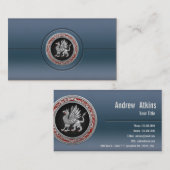 [154] Sacred Silver Griffin Visitenkarte (Vorne/Hinten)